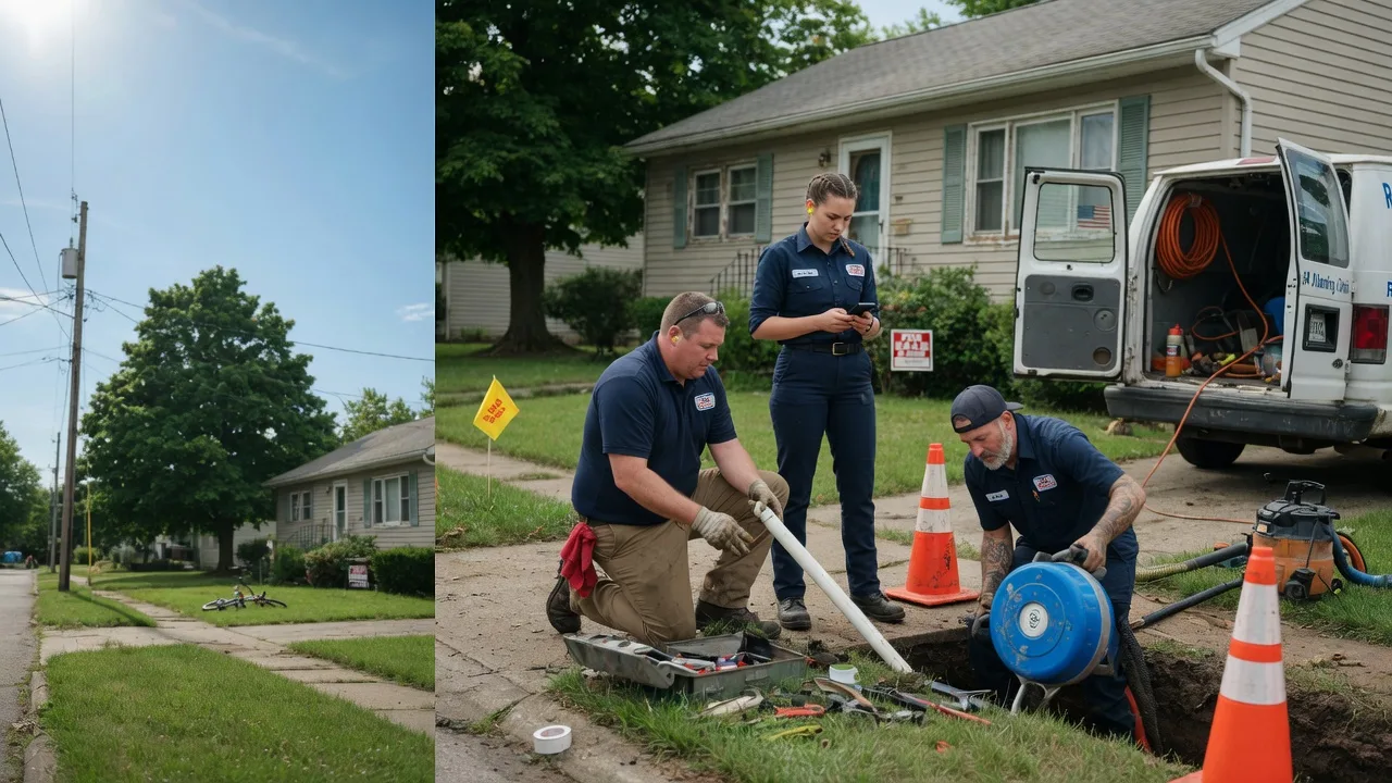 Sewer Line Repair in Stroh, IN near me